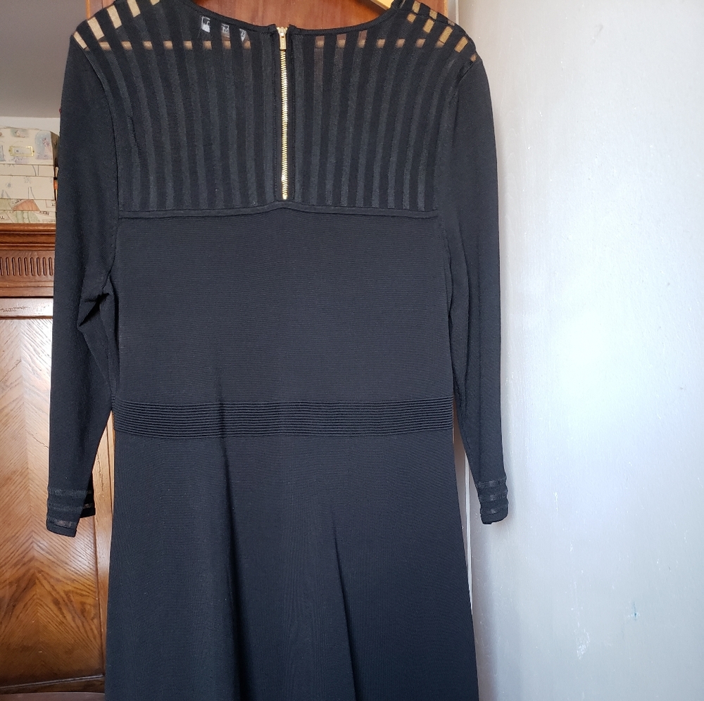 Calvin Klein XL Black A-line dress - Picture 6 of 10